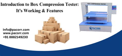 Introduction to Box Compression Tester: It’s Working & Features